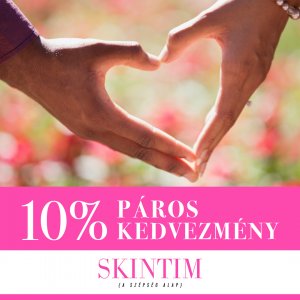 10 százalékos Valentin napi akció a Skintimben
