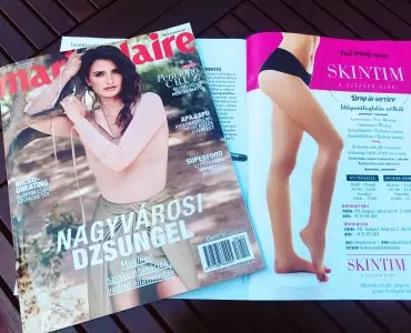 Benne vagyunk a Marie Claire-ben Benne vagyunk a Marie Claire-ben
