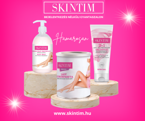 Jön-jön: hamarosan itt a Skintim sajátmárkás termékcsalád