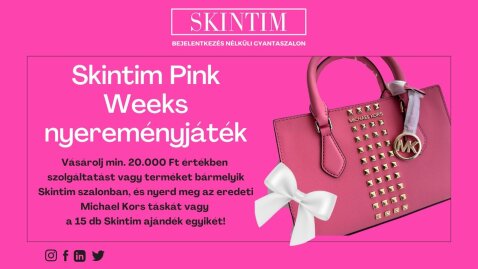 Skintim Pink Weeks 2024 nyereményjáték!