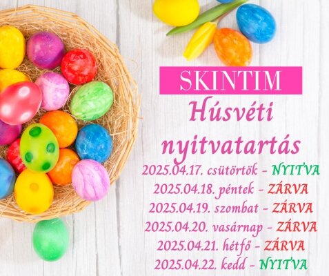 Húsvéti nyitvatartás 2025